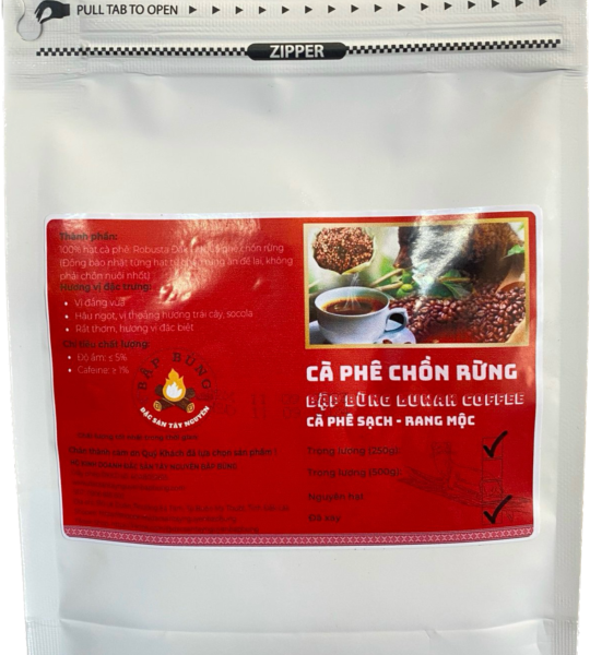 Cà phê Chồn Rừng rang mộc | Bập Bùng Luwak Coffee